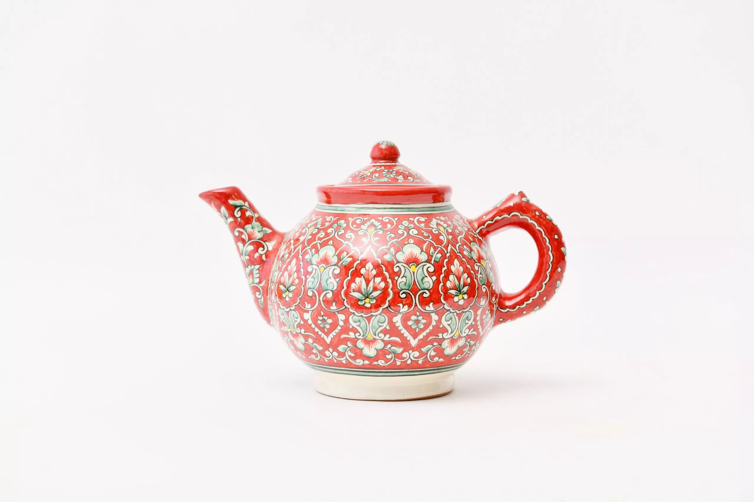 Coral teapot